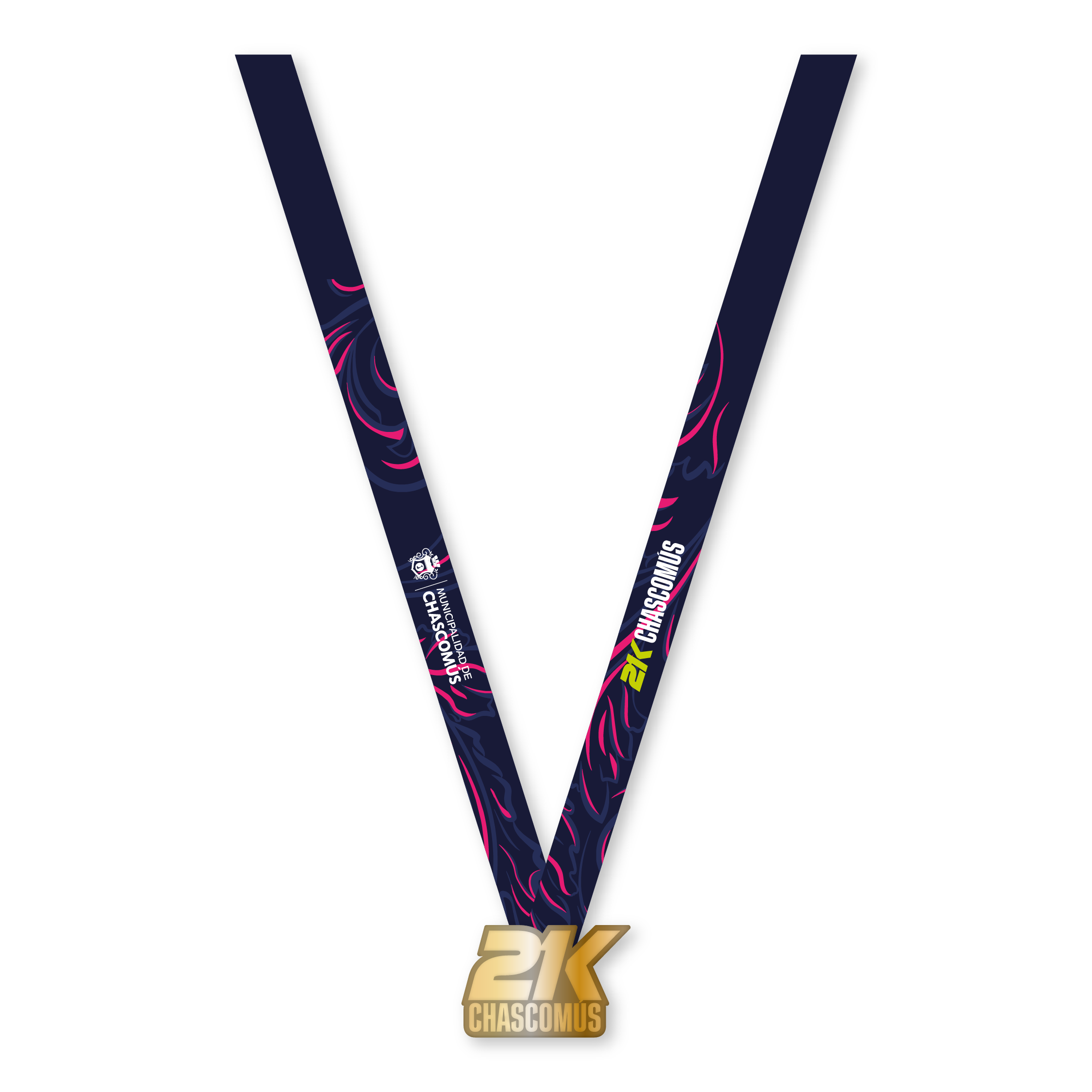 Medalla Finisher del 21K Chascomús